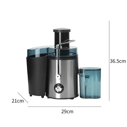 Large-Capacity Multi-Functional Juicer Kitchen Electric Stainless Steel Juicer Juice Separation and Mixing Juicer